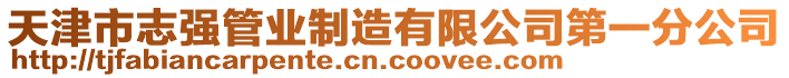 天津市志強(qiáng)管業(yè)制造有限公司第一分公司