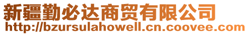 新疆勤必達(dá)商貿(mào)有限公司