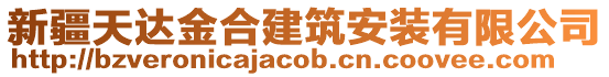 新疆天達(dá)金合建筑安裝有限公司