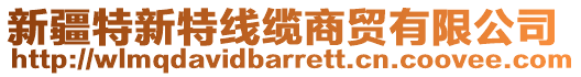 新疆特新特线缆商贸有限公司