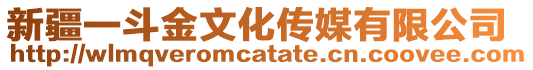 新疆一斗金文化傳媒有限公司