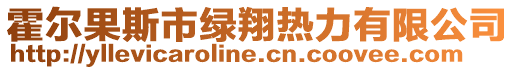 霍爾果斯市綠翔熱力有限公司