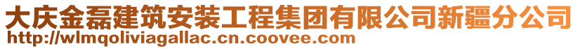 大慶金磊建筑安裝工程集團(tuán)有限公司新疆分公司