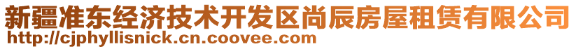 新疆準東經(jīng)濟技術(shù)開發(fā)區(qū)尚辰房屋租賃有限公司