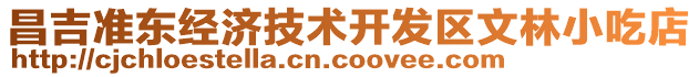 昌吉準(zhǔn)東經(jīng)濟(jì)技術(shù)開(kāi)發(fā)區(qū)文林小吃店