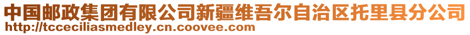 中國郵政集團(tuán)有限公司新疆維吾爾自治區(qū)托里縣分公司