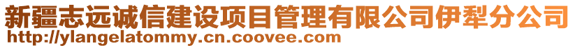 新疆志遠(yuǎn)誠(chéng)信建設(shè)項(xiàng)目管理有限公司伊犁分公司