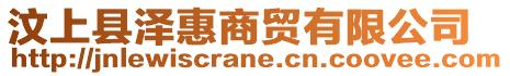 汶上縣澤惠商貿(mào)有限公司