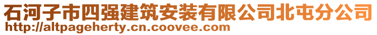 石河子市四強建筑安裝有限公司北屯分公司