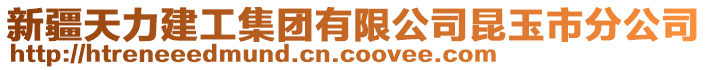 新疆天力建工集團有限公司昆玉市分公司