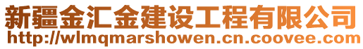 新疆金匯金建設(shè)工程有限公司