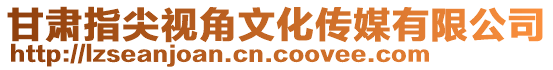 甘肅指尖視角文化傳媒有限公司