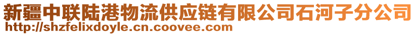 新疆中聯(lián)陸港物流供應(yīng)鏈有限公司石河子分公司