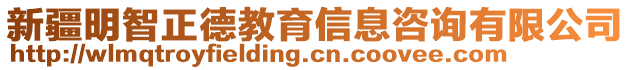 新疆明智正德教育信息咨詢有限公司