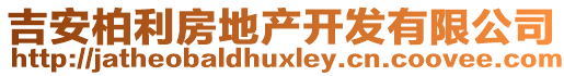 吉安柏利房地產(chǎn)開發(fā)有限公司