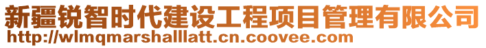 新疆銳智時代建設(shè)工程項目管理有限公司