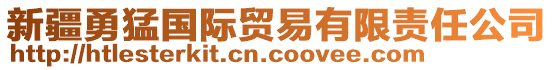 新疆勇猛國(guó)際貿(mào)易有限責(zé)任公司