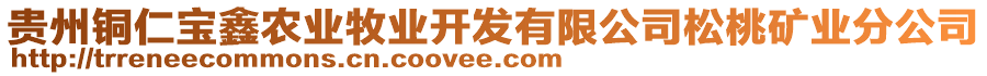 貴州銅仁寶鑫農(nóng)業(yè)牧業(yè)開發(fā)有限公司松桃礦業(yè)分公司