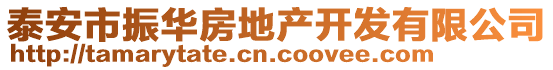 泰安市振華房地產(chǎn)開發(fā)有限公司