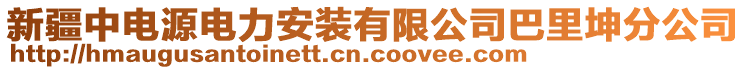 新疆中電源電力安裝有限公司巴里坤分公司