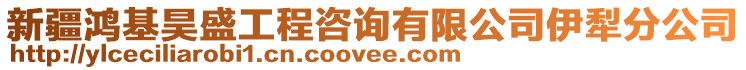 新疆鴻基昊盛工程咨詢有限公司伊犁分公司