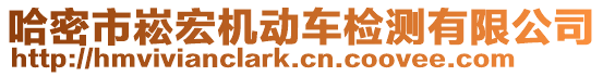 哈密市崧宏機動車檢測有限公司