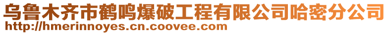 烏魯木齊市鶴鳴爆破工程有限公司哈密分公司