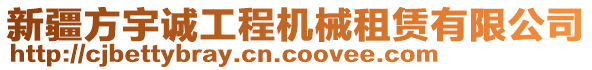 新疆方宇誠工程機械租賃有限公司