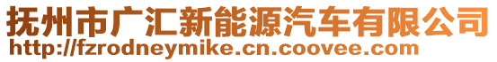 撫州市廣匯新能源汽車有限公司