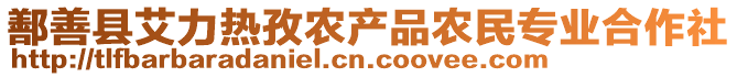 鄯善縣艾力熱孜農(nóng)產(chǎn)品農(nóng)民專業(yè)合作社