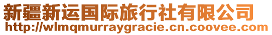 新疆新運(yùn)國(guó)際旅行社有限公司