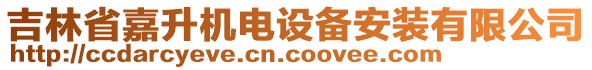 吉林省嘉升機(jī)電設(shè)備安裝有限公司