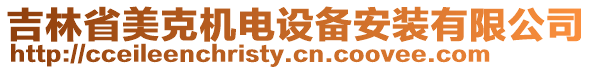 吉林省美克機電設備安裝有限公司