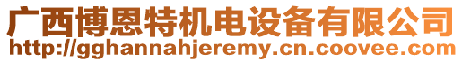 廣西博恩特機(jī)電設(shè)備有限公司