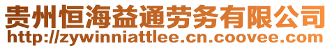 貴州恒海益通勞務(wù)有限公司