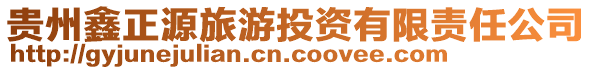 貴州鑫正源旅游投資有限責(zé)任公司