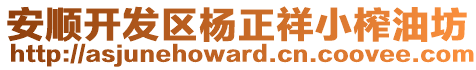 安順開發(fā)區(qū)楊正祥小榨油坊