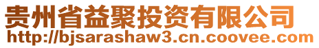 貴州省益聚投資有限公司