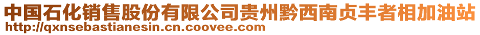 中國石化銷售股份有限公司貴州黔西南貞豐者相加油站