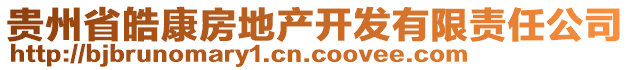 貴州省皓康房地產(chǎn)開發(fā)有限責(zé)任公司