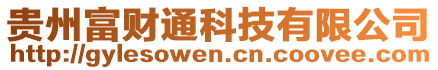 貴州富財通科技有限公司