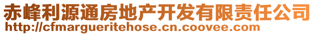 赤峰利源通房地產(chǎn)開(kāi)發(fā)有限責(zé)任公司