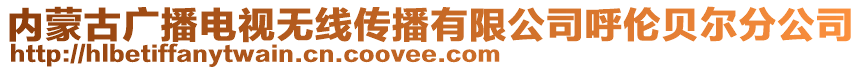 內(nèi)蒙古廣播電視無線傳播有限公司呼倫貝爾分公司