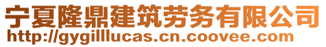 寧夏隆鼎建筑勞務(wù)有限公司