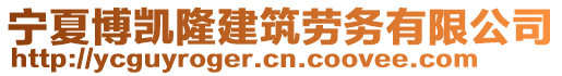 寧夏博凱隆建筑勞務有限公司