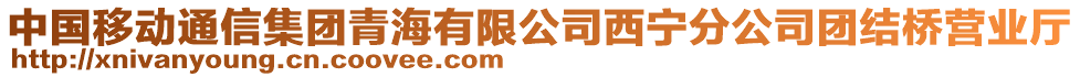 中國(guó)移動(dòng)通信集團(tuán)青海有限公司西寧分公司團(tuán)結(jié)橋營(yíng)業(yè)廳