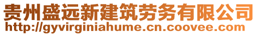 貴州盛遠新建筑勞務有限公司