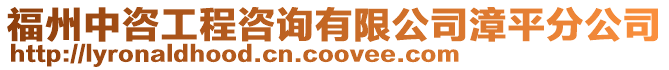 福州中咨工程咨詢有限公司漳平分公司