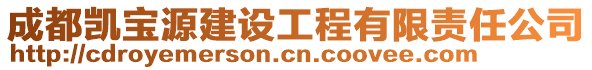 成都凱寶源建設工程有限責任公司