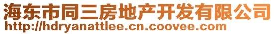 海東市同三房地產(chǎn)開發(fā)有限公司